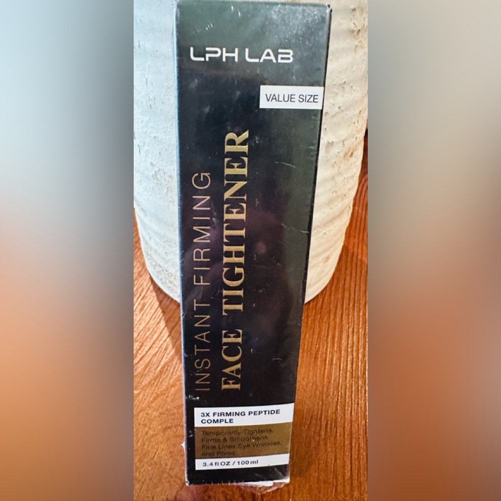 LPH Lab Instant Firming Face Tightener - Face Lift Cream - 3.4 fl oz -Exp 05/28